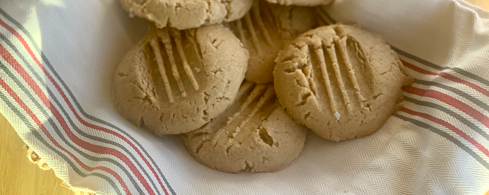 Tahini Peanut Butter Cookies